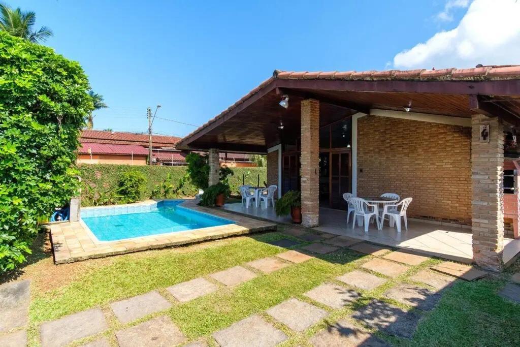 Bh4 - Bh4: Casa Com Piscina Ao Lado Da Praia Grande Ubatuba Exterior photo